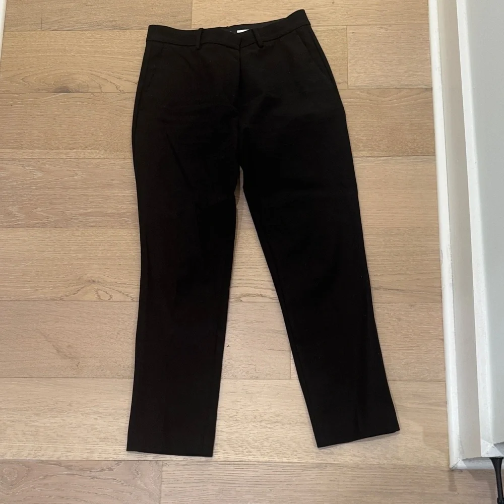 Ann Taylor Classic Black Straight Leg Pants - Picture 2 of 3